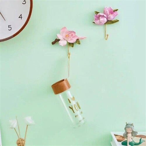 Coat Hook  Durable Creative Rose Flower Design Key Hook