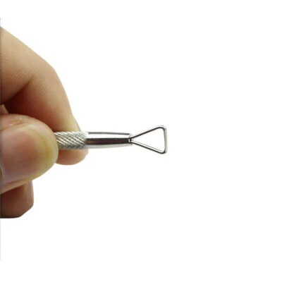 Stainless Steel Nail Peeler Nail Art Polish Uv Gel Remover T