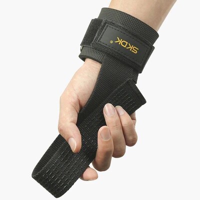 Weightlifting Strap with Wrist Band Gym Grip Bands Fitness P
