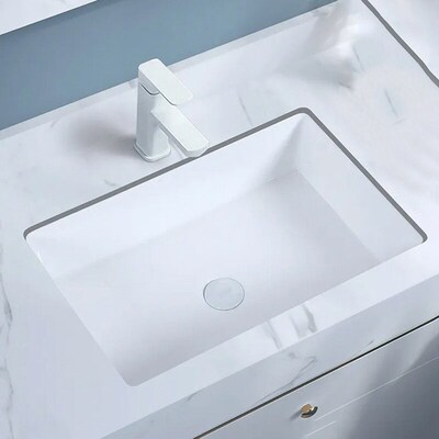 High-grade square flat bottom basin embedded basin high-qual