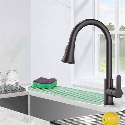 Silicone Faucet Mat for Kitchen Sink Silicone Drip Mat