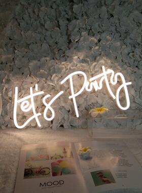 10 Styles Neon led Sign Happy Birthday Led Light Party Flex