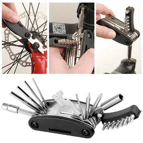 21 In 1 Foldable Cycling Repair Tool Multifunction Portable