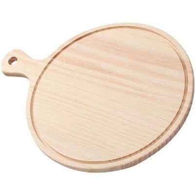 Delicatessen Plate Handle Pizza Board Oven Fruit Trays Wood