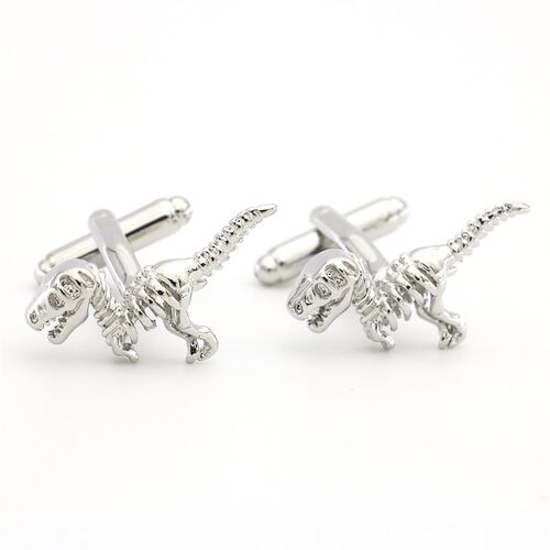 Dinosaur Cuff Links For Men Animal Design Quality Brass Mate