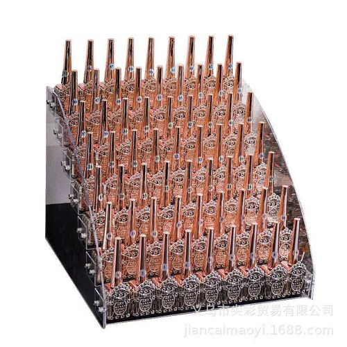 Transparent Nail Polish Display Stand Acrylic Multi-Layer Pl