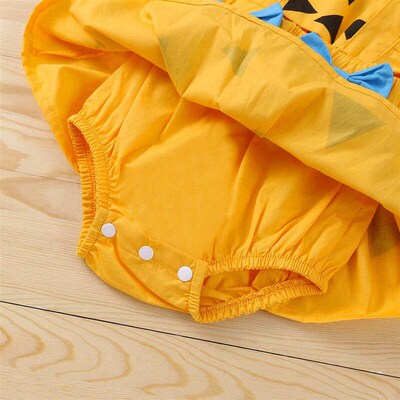 0-24M Halloween Newborn Infant Baby Girls Costumes Bow Pumpk