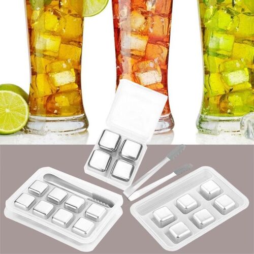 Stainless Steel Whiskey Ice Cube Reusable Wine Beer Cooler I