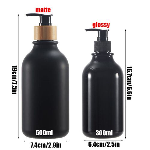 500ml PET Soap Dispenser Bottle Cosmetic Lotion Soap Hand Sa