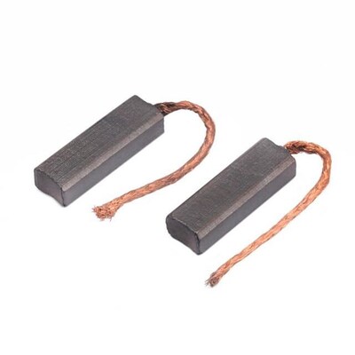 10pcs Mini Electric Carbon Brushes Wire Leads Generator 适用