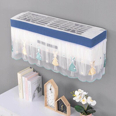 Air conditioner dust cover, full-enclosure wall-mounted unit