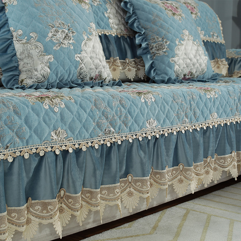 沙发罩四季通用防滑高档坐垫子欧式沙发垫雪尼尔贵妃全包2021夏,居家布艺,沙发垫,淘宝优惠券,粉丝福利购,淘宝优惠卷