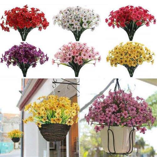 1 Bunch Artificial Flower Fake Flowers  Wedding Flower