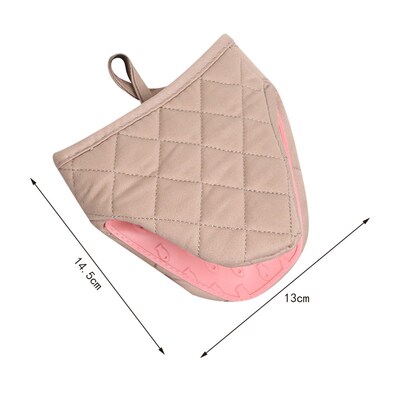 One Piece Silicone Anti-scalding Oven Gloves Mitts Kitchen S