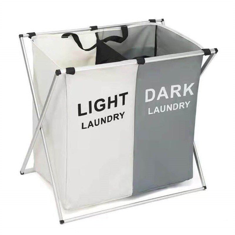 Extra large washable laundry basket, clothes storage bucket图片