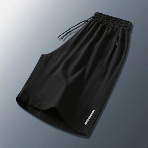 Mens Shorts Ice Silk Quick Dry Large Size Shorts Sweat Absor
