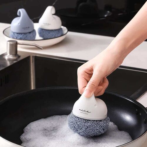 Flying Rabbit Jixiang Short Handle Polyester Cleaning Ball H