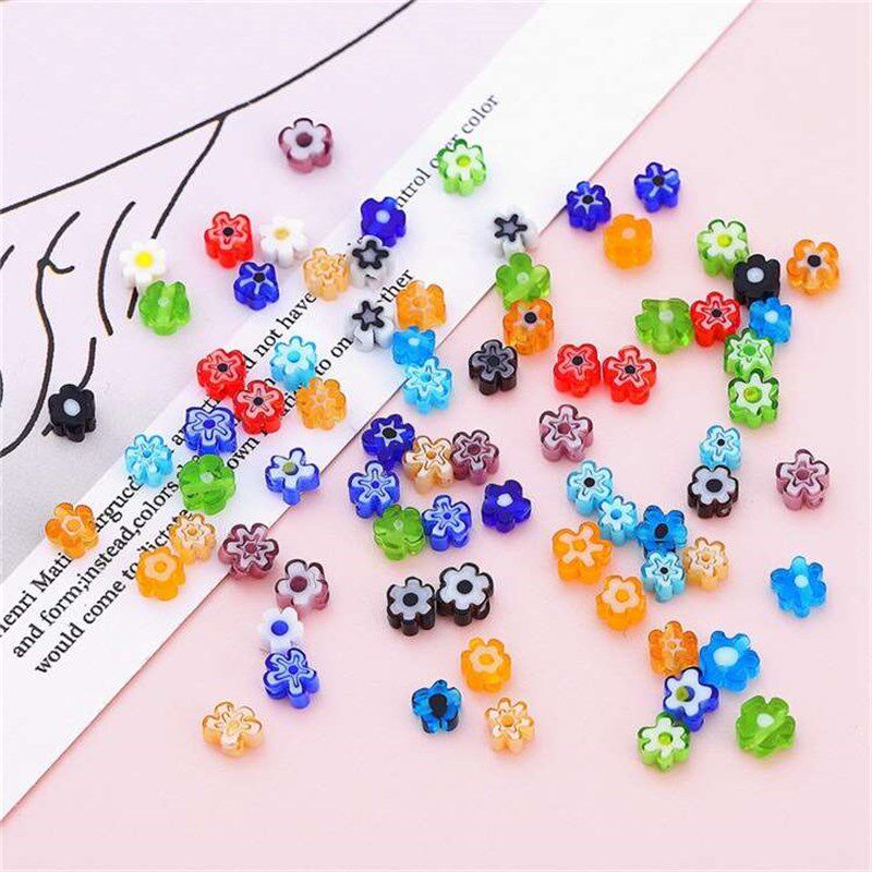 Ins Fresh Style Glaze Beads Handmade  Beaded Material Homema