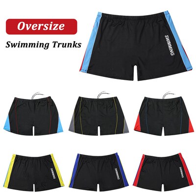 2023 Big Size Swimming Trunks Quick Drying Men Summer Swimsu
