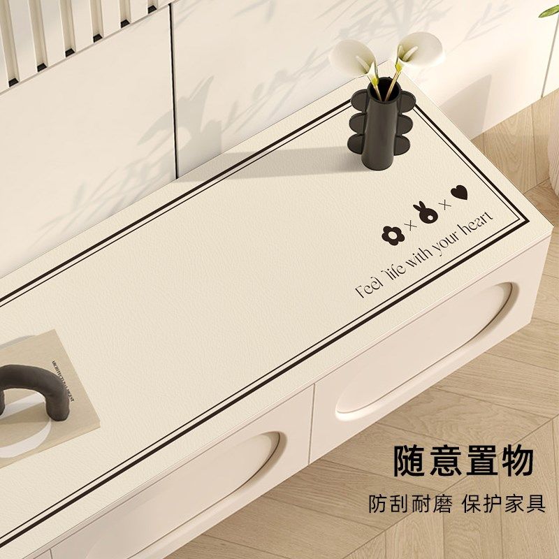 电视柜台面保护垫餐边柜桌垫防水防油防烫可裁剪防滑玄关台面垫子