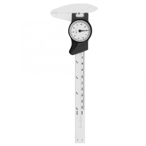 0-150mm/0.01mm Plastic Dial Vernier Caliper Ruler Gauge porf