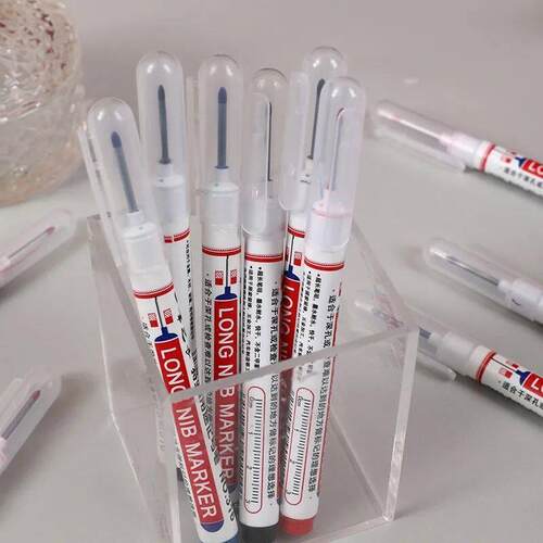 4-100Pcs 2cm Waterproof Long Head Markers Deep Hole Marker P