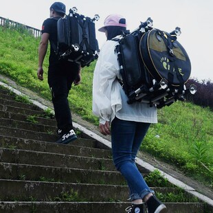 野足2023新款钓箱全便携钓鱼折叠椅一体钓椅钓箱二合一钓鱼座椅