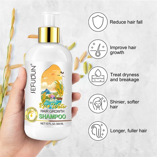 Rice Water Shampoo Conditioner Hair Growth Shampoo Condition