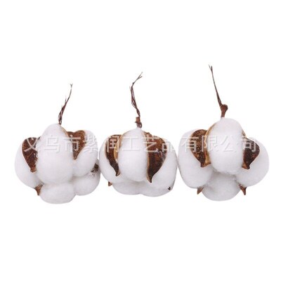 Immortal Cotton Dried Flowers, Simulated Single Kapok Bouque