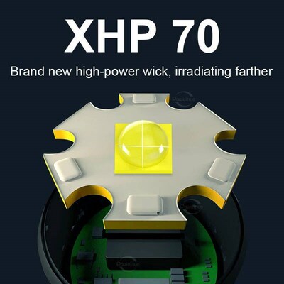 High Power Diving Flashlight IP68 Highest Waterproof Rating