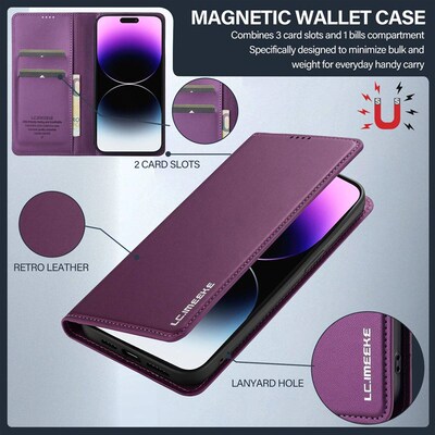 Flip Leather Case For  Galaxy A15 A35 A55 A14 A34 A54 A56 A1