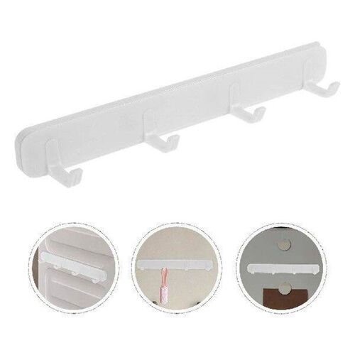 Utensil Pull-out Gap Slide Hook Clothes Rack Washing