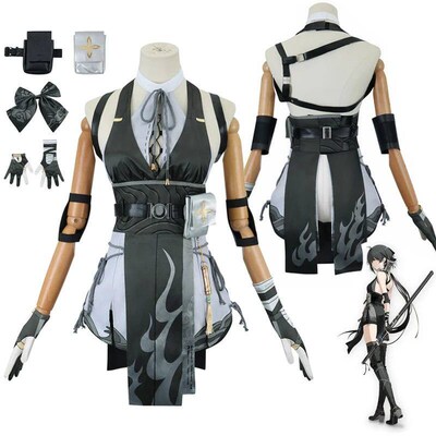 Wuthering Waves Rover Cosplay Costume Wig Female Uniform
