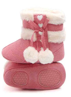 Baby Winter Boots for Baby Girls 0-6-12 Months Indoor Prewal