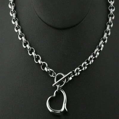 Aomogo Set INS Exquisite Love Fashion Stainless Steel Bracel