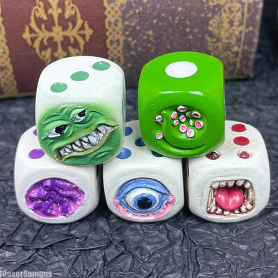 Creative Halloween Micro Landscape Big Eyes Mouth Cute Devil