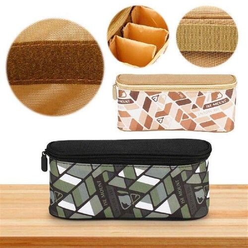Camping Lamp Storage Bag with Removable Compartments