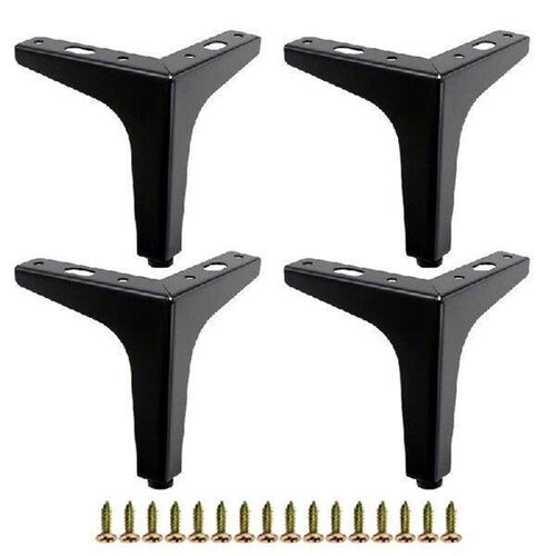 4 Pcs Table Feet Iron Furniture Legs Strong Load-bearing