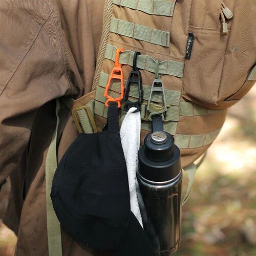 Outdoor Protective Gloves Clip Hanger Multi-purpose Safety W