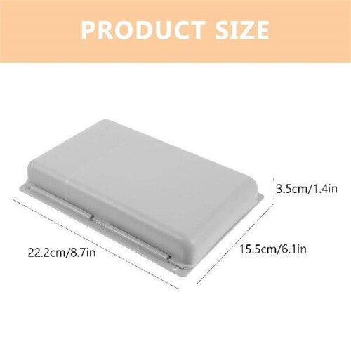 Under Table Storage Box Large Grey Desk Organizer Hidden