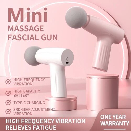 Mini Fascial Massage Gun Vibration Massage Machine Muscle Re