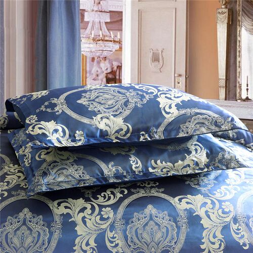 Home Textile European Satin Jacquard Bedding Kit Quilt ver P