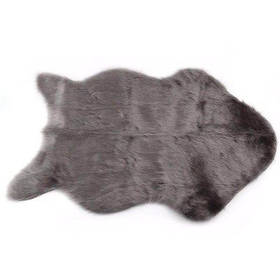 super soft faux sheepskin washable carpet warm hairy seat