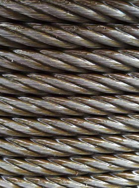 mm8mm10mmmm1mm黑色涂油钢丝绳 吊机 提升;机卷扬机用钢丝绳