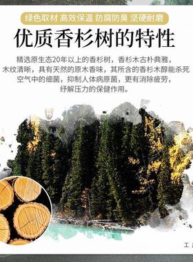 水木质水桶足浴986桶小木桶提桑拿温木提桶拎桶木勺泉瓢影视道具