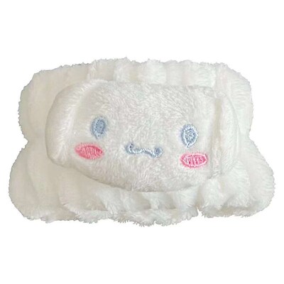 Cartoon Puppy Plush F Wash Wrist Band Waterproof to Cuff Moi