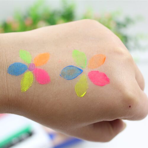 Glow In The Dark Face Paint Halloween Marker Face Body Paint