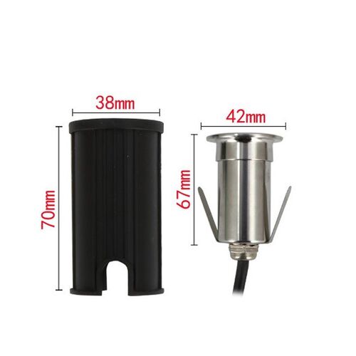 IP68 floor lamp DC12v AC85v-265v1w 3W courtyard lamp lawn la