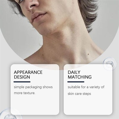 EAST MOON Mens Post-Shave Care Essence: A moisturizing, com