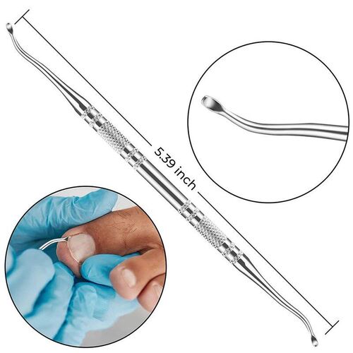 10pcs Stainless Steel Pedicure Tool Set Precision Manicure K